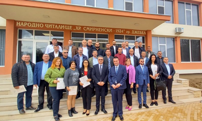 Кметът Неджми Али и новоизбраните общински съветници в Джебел положиха клетва