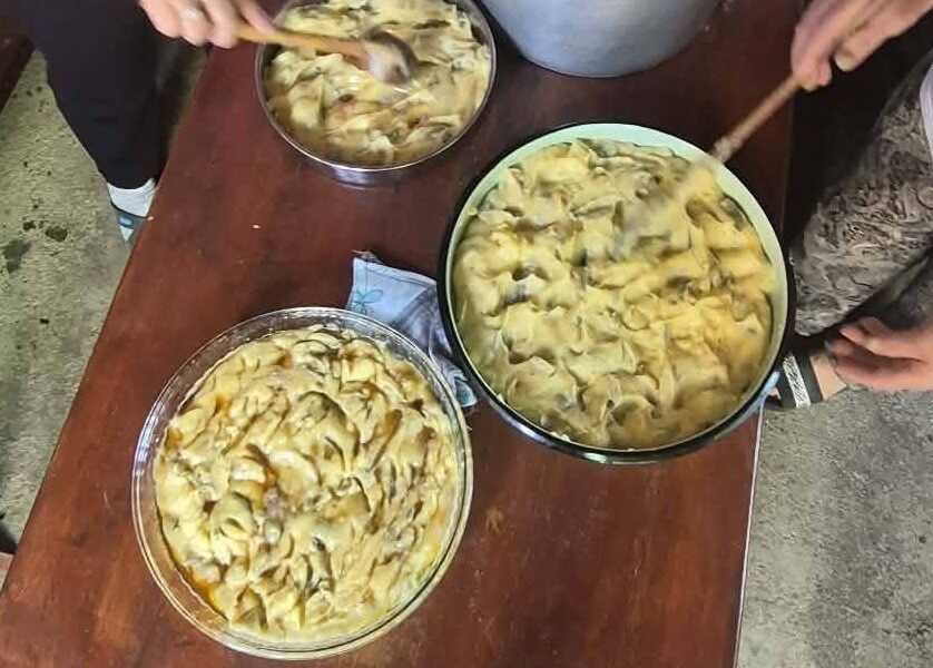 Кулинарeн ден на качамака в чернооченското село Габрово